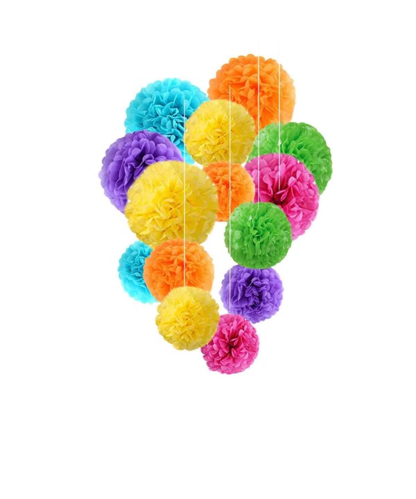 Fadesun Assorted Rainbow Birthday Decorations