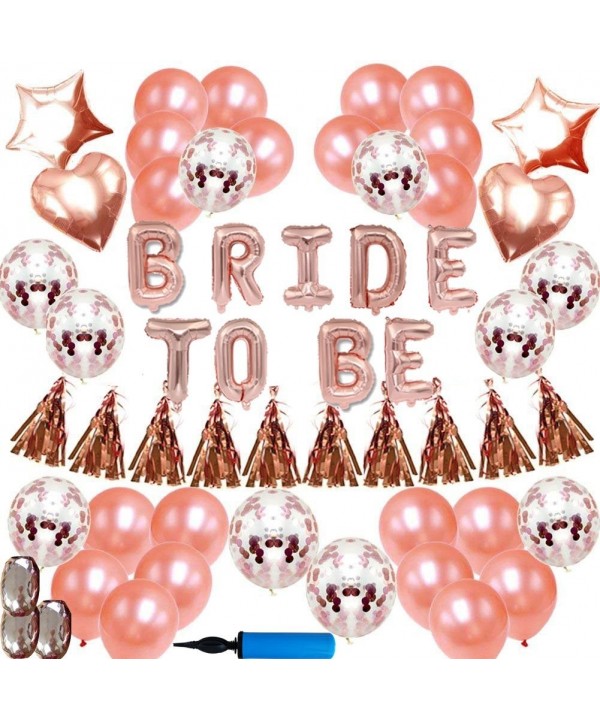 Rose Gold Bachelorette Party Decorations