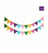Decorations Pennant Triangle Birthday Multi colored