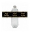 Happy Birthday Bottle Sticker Labels