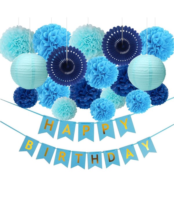 Birthday Party Decorations Banner Lanterns