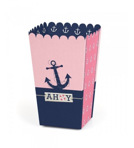 Ahoy Nautical Shower Birthday Popcorn