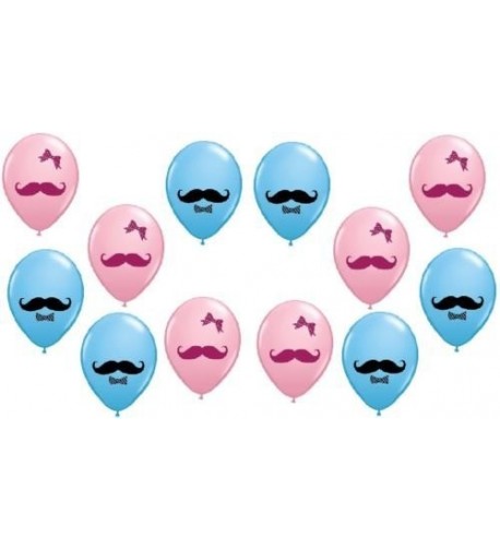 LoonBalloon Mustache Gender Reveal BALLOONS