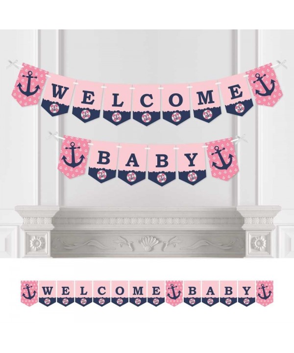 Ahoy Nautical Bunting Decorations Welcome