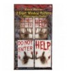 Bloody Window Posters Halloween Decoration