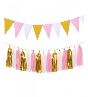 Vintage Pennant Triangle Birthday Decoration