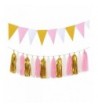 Vintage Pennant Triangle Birthday Decoration