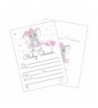 Elephant Shower Invitations Envelopes Invites