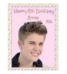 Justin Bieber PERSONALISED Birthday Topper