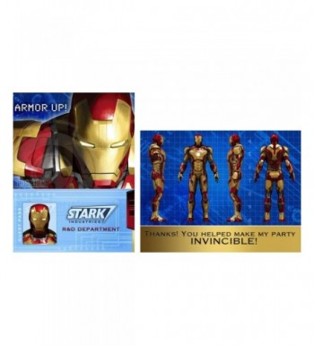 Iron Man Party Supplies Invitations
