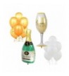 Wine Glass Champagne Balloons Anniversary
