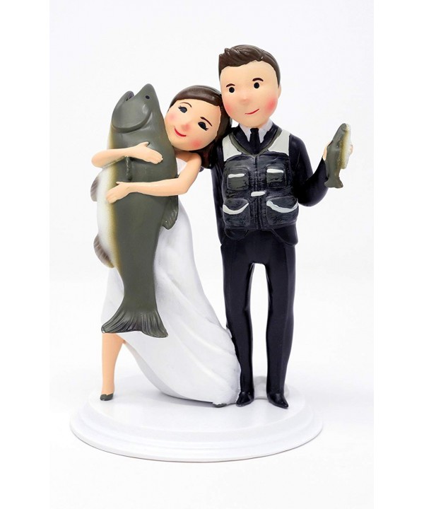 Wedding Cake Toppers Unique Fishing