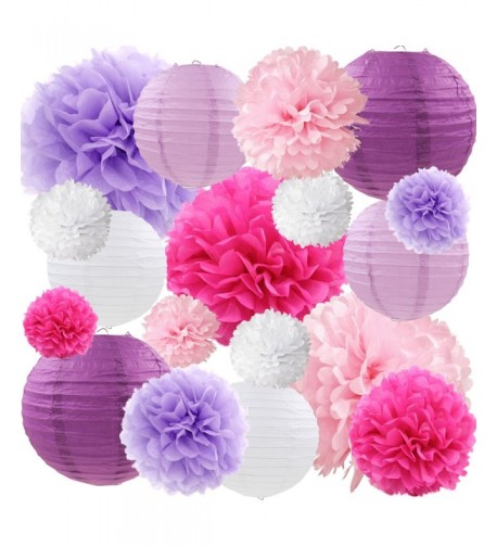 Flowers Lanterns Decorative Decorations Supplies