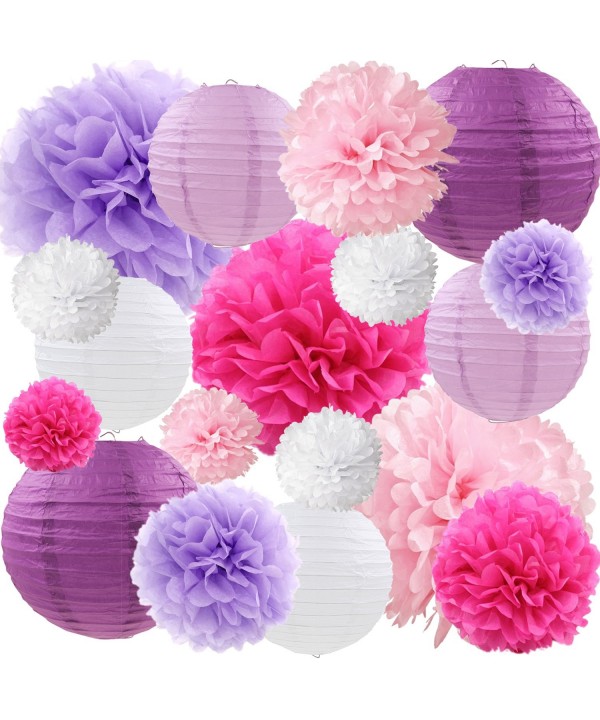 Flowers Lanterns Decorative Decorations Supplies