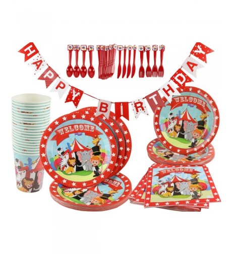 Carnival Birthday Decoration Supplies Napkins