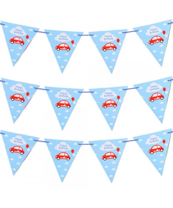 Birthday Pennant Decoration Nostalgic Romantic