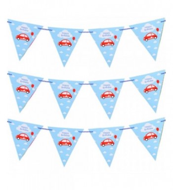 Birthday Pennant Decoration Nostalgic Romantic