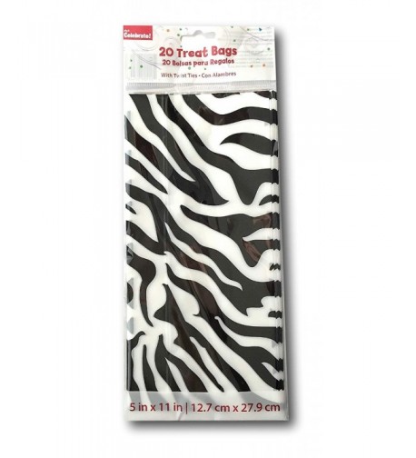 Zebra Stripe Birthday Party Favor