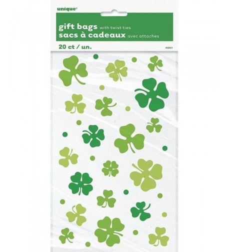 Saint Patricks Lucky Shamrock Cellophane