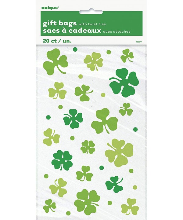 Saint Patricks Lucky Shamrock Cellophane