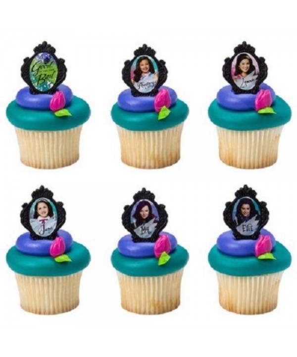 Disney Descendants Cupcake Birthday Toppers