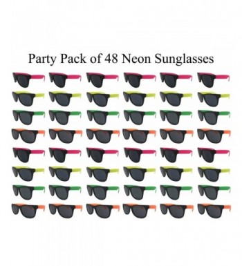 Wholesale Pack 48 Assorted Sunglasses Graduation Mardi Gras Holidays Birthdays