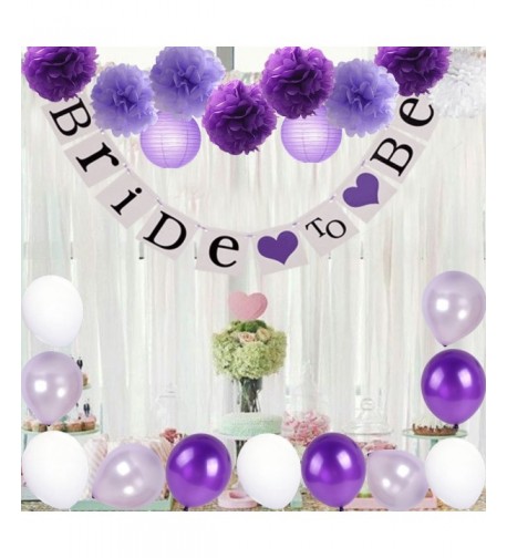 Decorations Lavender Balloons Wedding Bachelorette