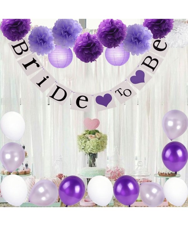 Decorations Lavender Balloons Wedding Bachelorette