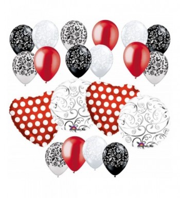 Hearts Swirls Balloon Bouquet Wedding