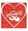 Natural Red Gluten Confetti Valentine Hearts