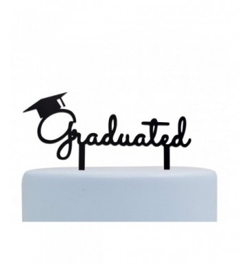 Graduated Topper Graduation Party Supplies Black