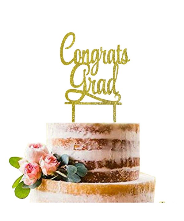 Congrats Acrylic Graduation Decorations Supplies