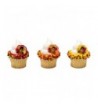 Harvest Thanksgiving Cupcake Topper Rings