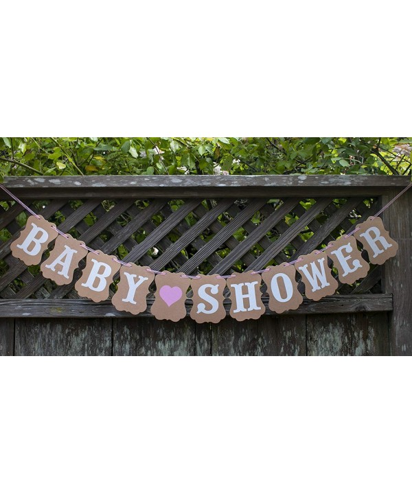 Shower Banner decorations best outdoor set Pink