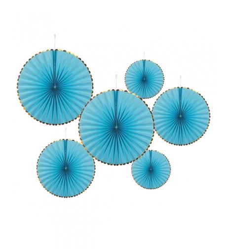 Paper Fans Shower Hanging Decoration