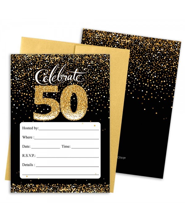 Birthday Party Invitation Cards Envelopes