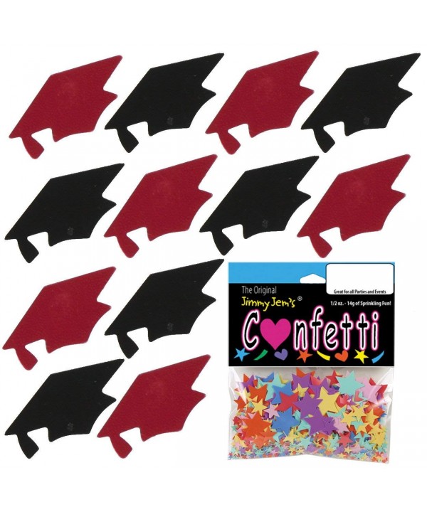 Confetti Grad Cap Black Combo