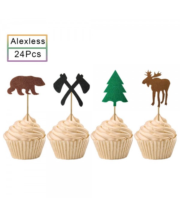 Alexless Lumberjack Evergreen Woodland Decoration