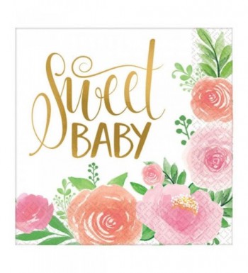 Shower Sweet Floral Lunch Napkins