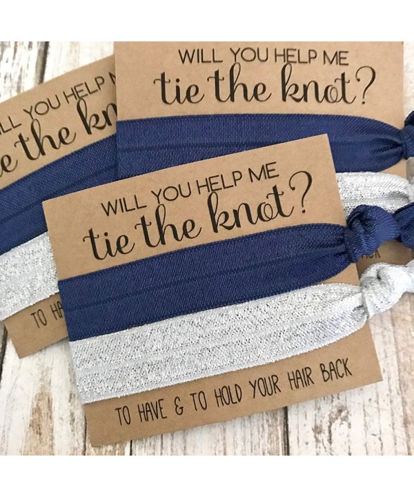 Bridesmaid Proposal Hair Favors Shimmer