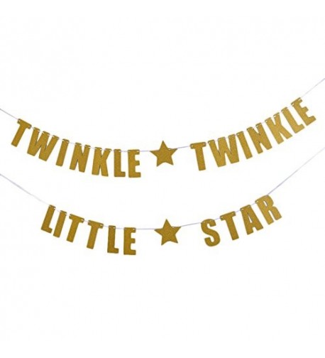 Tinksky TWINKLE LITTLE Birthday Decoration