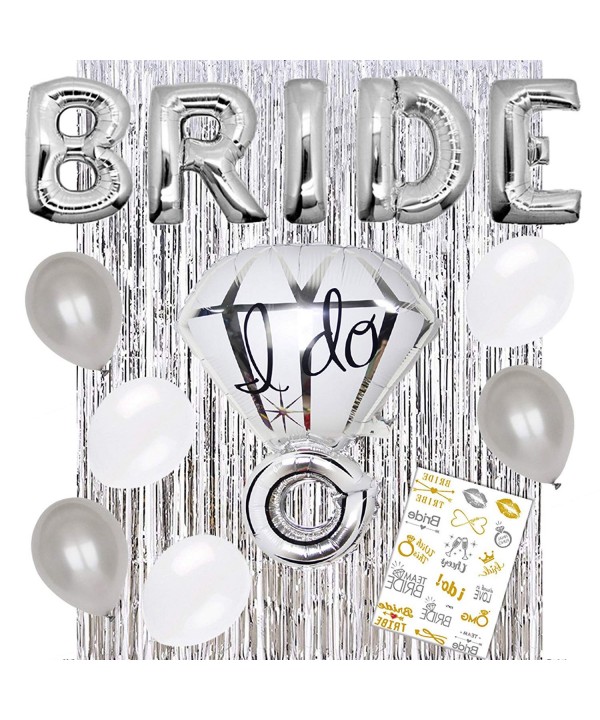 Products Silver White Bachelorette Decorations