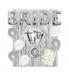 Products Silver White Bachelorette Decorations