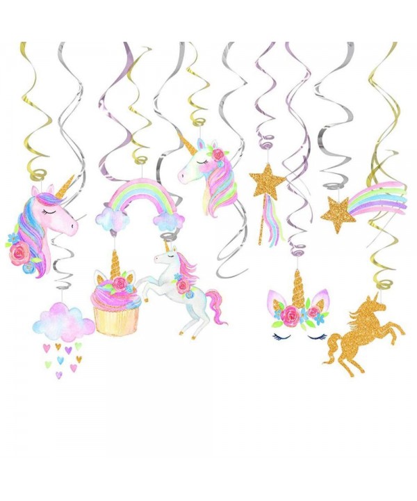 Unicorn Hanging Decorations Unicorn Supplies Perfect Birthday