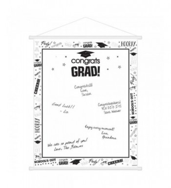 BirthdayExpress White Graduation Supplies Scroll