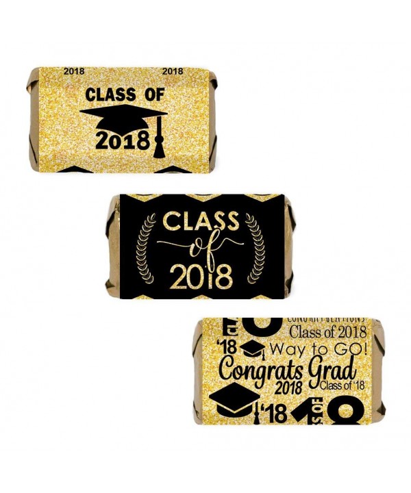 Class Graduation Miniatures Wrapper Stickers