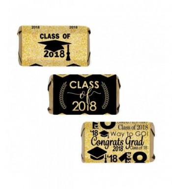 Class Graduation Miniatures Wrapper Stickers