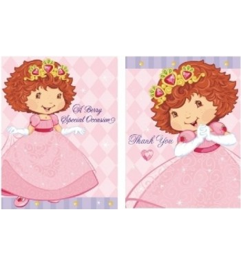 Strawberry Shortcake Berry Princess Invitations