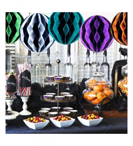 Colorful Honeycomb Halloween Thanksgiving Decoration Multicolor