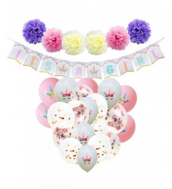 WERNNSAI Baby Shower Decorations Girl